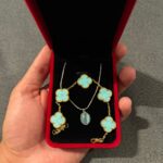 Pack Baby Blue moonstone + Vancleef