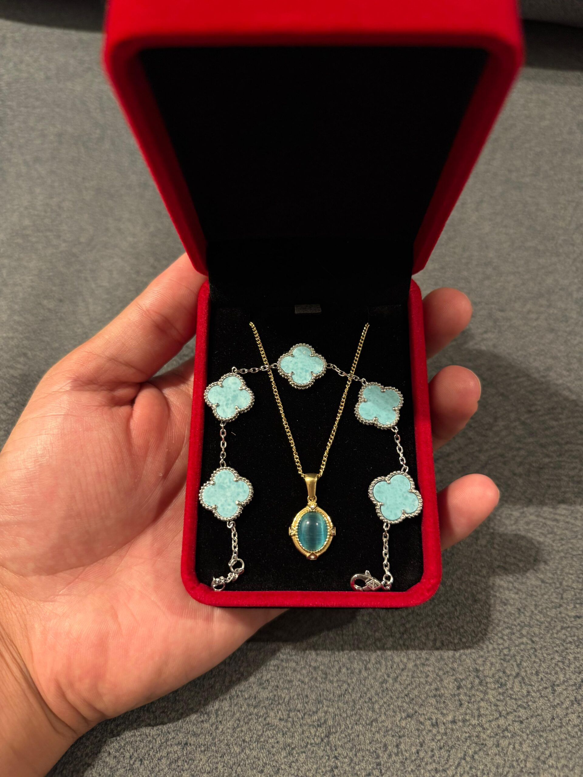 Pack Old Blue Moonstone + Vancleef