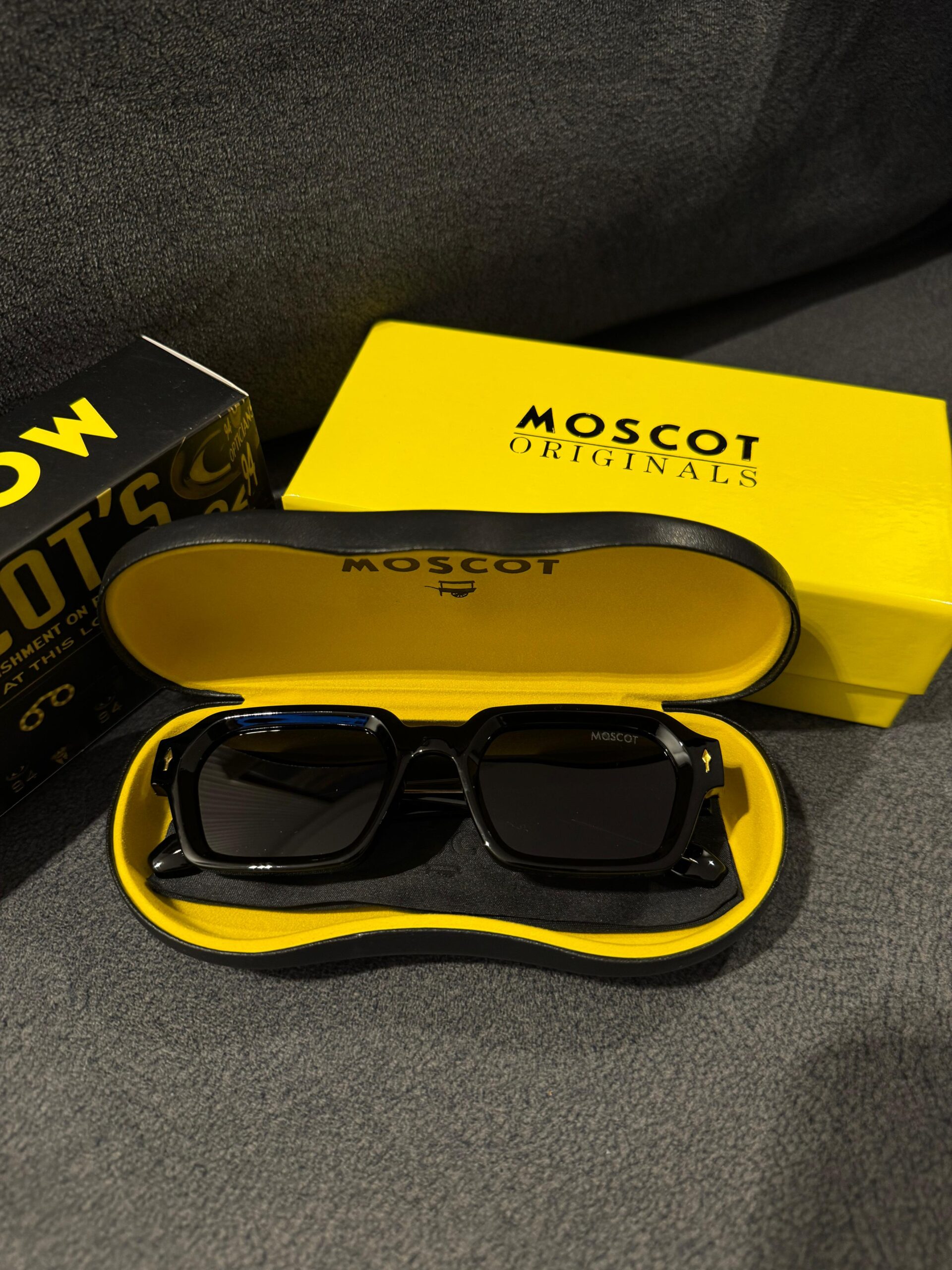 MOSCOT Black Sunglasses