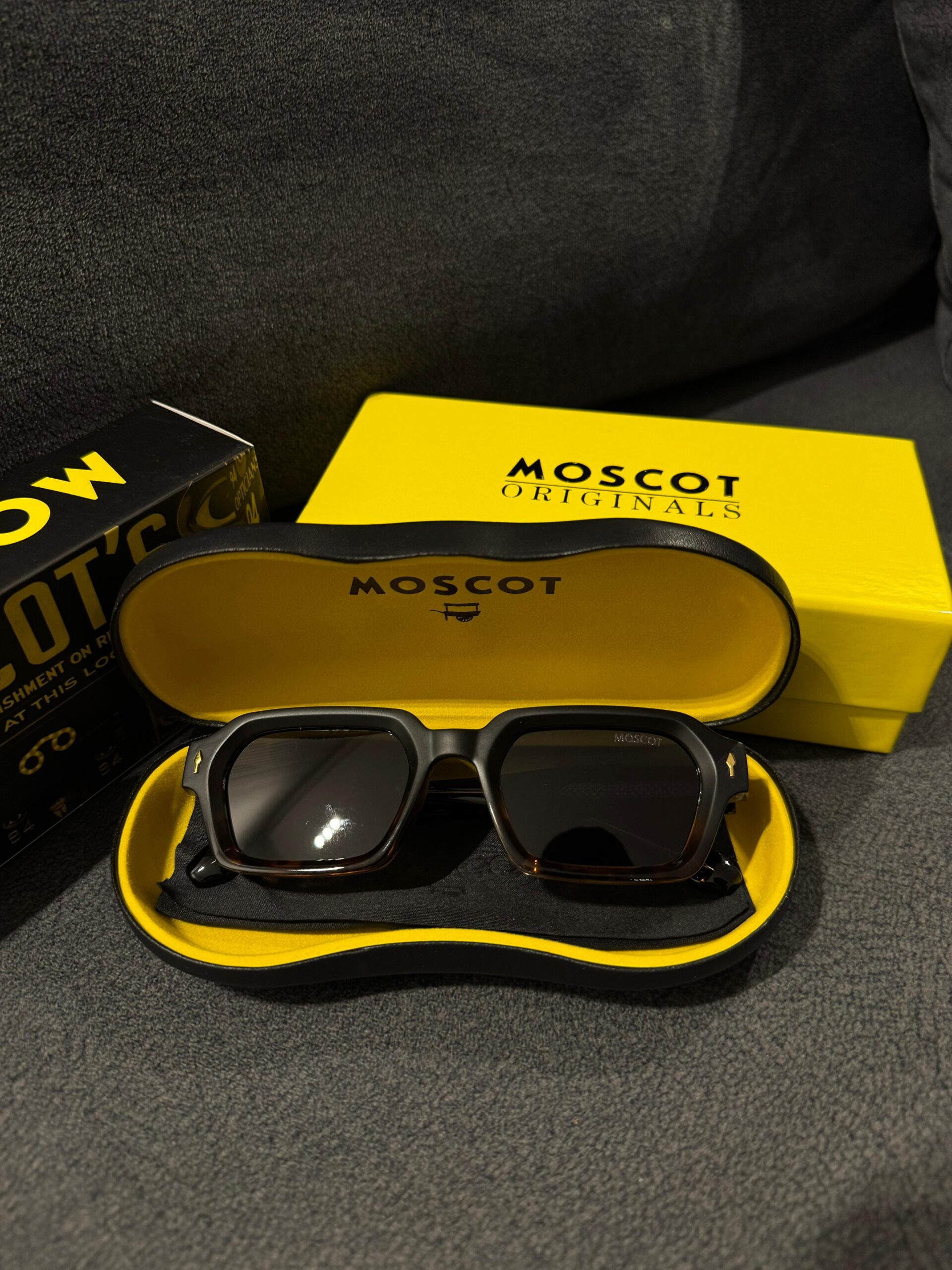 MOSCOT Black Mat  Sunglasses