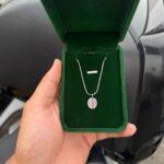 Moonstone Silver Pink