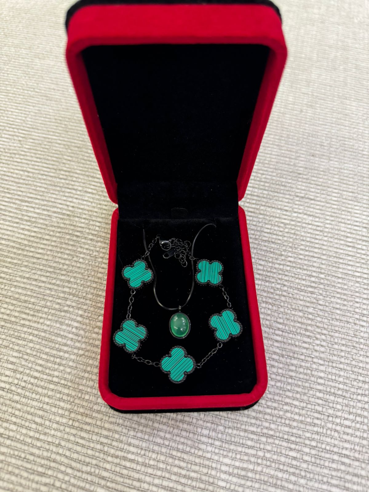 Pack Black Green Moonstone + Vancleef