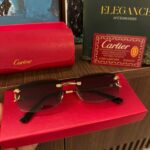Glasses Cartier Marron