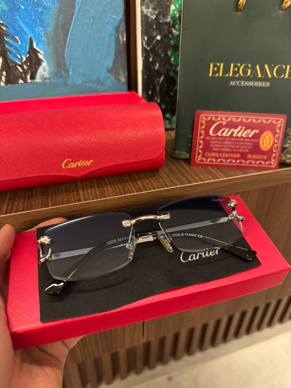 Glasses Cartier Bleu